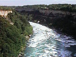 Rapids below Whirlpool Bridge