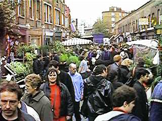 Street market, London